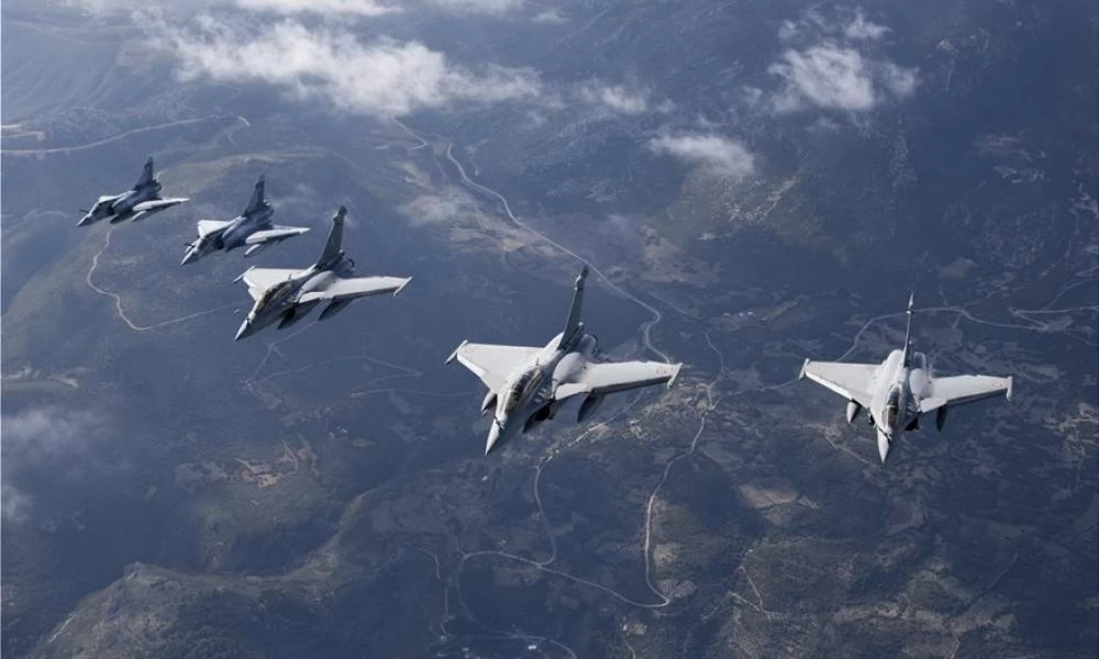 Δείτε εκπληκτικό βίντεο με την πρώτη πτήση των Rafale πάνω από το Αιγαίο